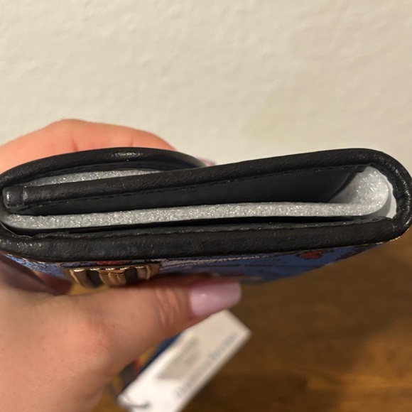 Dooney & Bourke Blue Wallet with Iconic Print - Picture 9 of 9